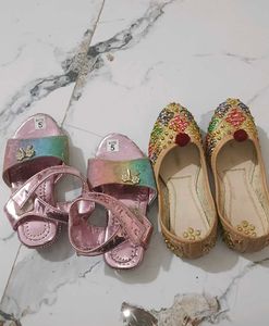 Charming Girls' Flats and Sandals Set