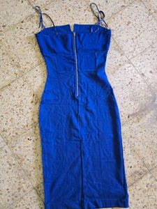 Elegant Royal Blue Slip Dress