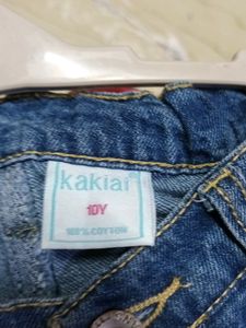 Jeans Shots For Girls 8_10 👧waist Size 25 Inches