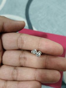 GIVA Sterling Silver CZ Stud Earrings