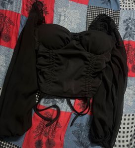 street style store  brand paded top