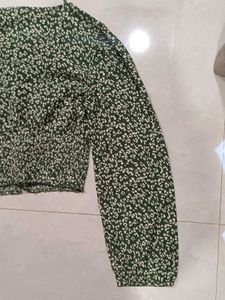 Floral Print Long Sleeve Top
