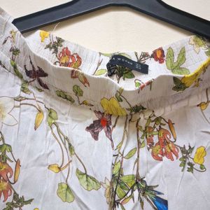 Floral Print Casual Pants