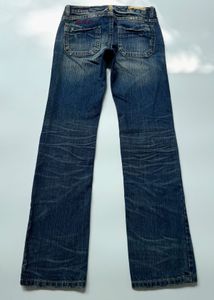 Y2K low rise bootcut jeans