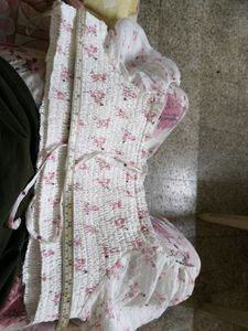 Floral Smocked Off-Shoulder Top