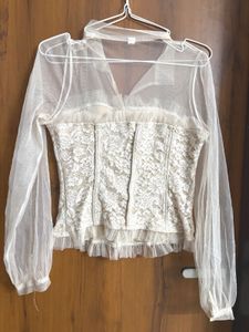 Lace Corset Top