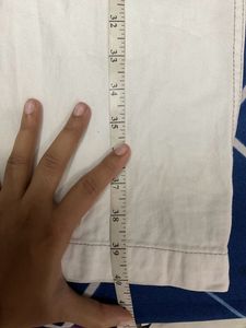 White Cargo Pants