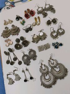 Assorted Elegant Earrings Collection