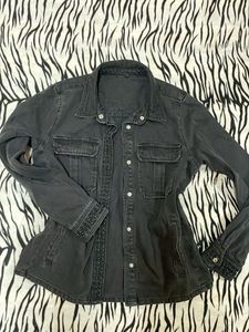 denim jacket perfect for fall 🕷️🍂