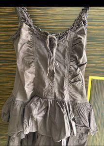 Ruffle Skater Dress looks cute on you