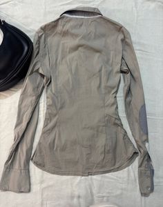 y2k fitted shirt for women
