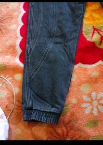 Vintage Wash Denim Joggers