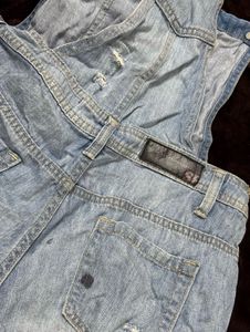 SF Jeans by Pantaloons Women's Denim Dungaree