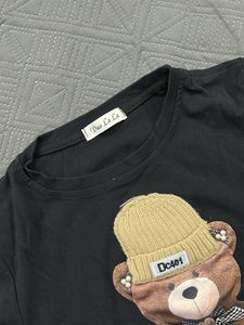 Cute Teddy Bear Graphic T-Shirt