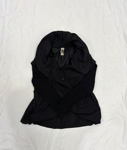 Black Ruched Jacket