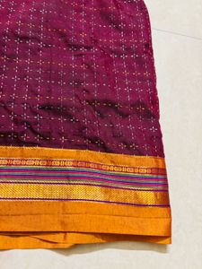 maharashtrian choli Saree