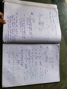 physics notes and organic chemistry class 12th