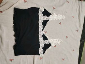 lace embroidery top