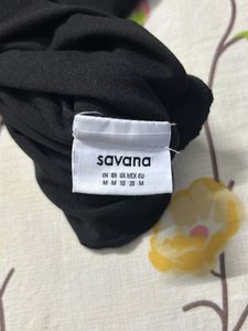 Black Halter Neck Tube Top