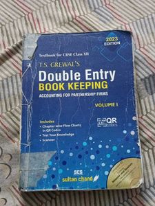 T.S. Grewal's Double Entry Book Keeping Vol I