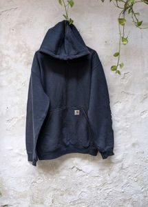 Carhartt Full Sleeve Navy Blue Hoodie