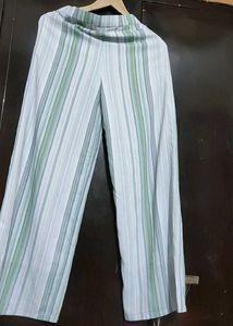 Light Olive &amp; Grey Striped Co-Ords Set For 30 Bust