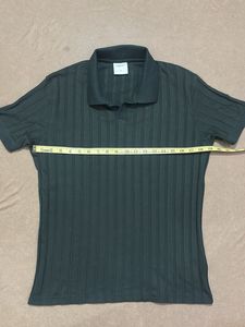 Men's Ribbed Polo Shirt