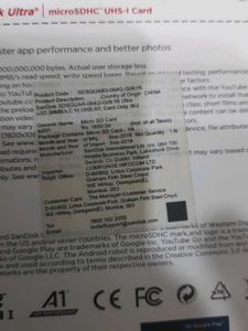 SanDisk 64GB microSDHC Card