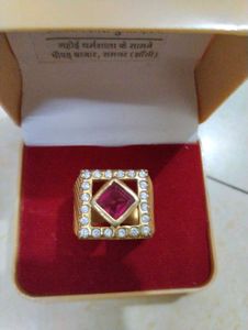 Elegant Men's Statement Ring
