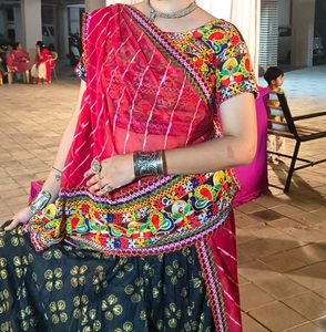Vibrant Embroidered Lehenga Choli Set