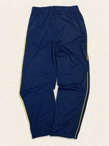 Nike 90s Y2K Vintage Blue Embroidered Swoosh Pants