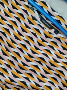 Multiway Stylish Printed Tie-Waist Blouse
