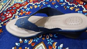 Comfortable Blue block heel