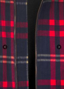 Kids Plaid Bomber Jacket