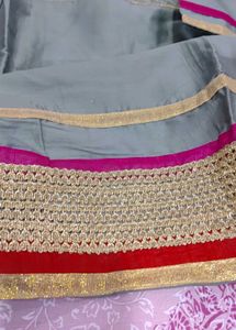 Semi stitched kurta and Unstiched bottom