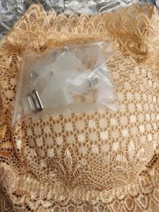 Brand New Bralette With Transparent Strips