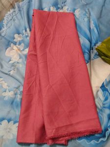 Embroidered fendi silk suit 4 side lace dupatta