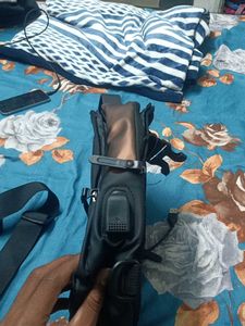 Stylish Black USB Sling Bag