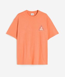H&amp;M Orange Graphic T-Shirt