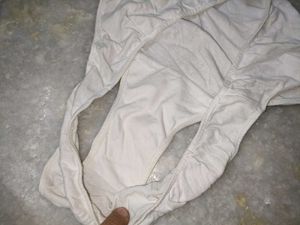 Comfortable White Cotton Briefs