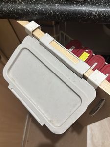 Ikea door mounted waste bin