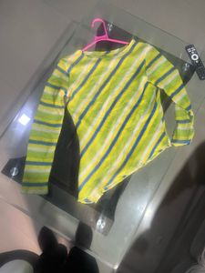 Striped Long Sleeve Top