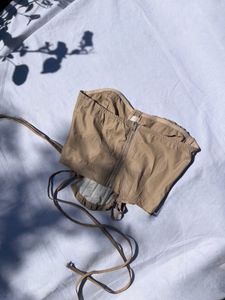 beige corset