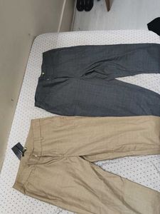 Tokyo Talkies formal Pants (Set of 2)