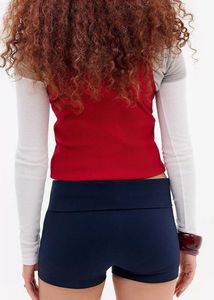 Lets frans Navy Blue Dolphin Shorts
