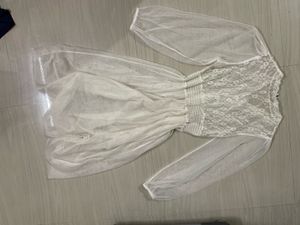Elegant Lace & Tulle Dress