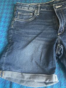 Classic Blue Denim Shorts