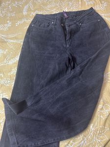 Black Wash Denim Jeans