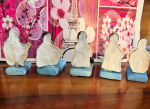 Clay dolls for jhulon decoration
