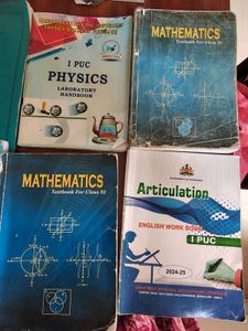 Set of I PUC Textbooks